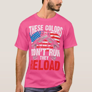 Camiseta As Cores Não Funcionam Eles Recarregam