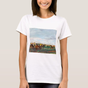 Camiseta As Corridas de Cavalos, Edgar Degas