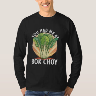 Camiseta As Couves Chinesas Vegetais Me Tinham Na Choia Bok