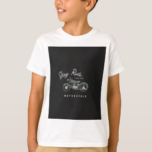 Camiseta As crianças adoram a calça de bicicleta