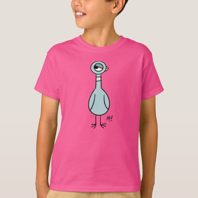 Camiseta As Crianças Do Lado Do Pombo Rosa (Frente)