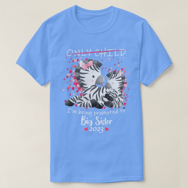 Camiseta As Crianças Estão Sendo Promovidas Para A Gravidez (Frente do Design)