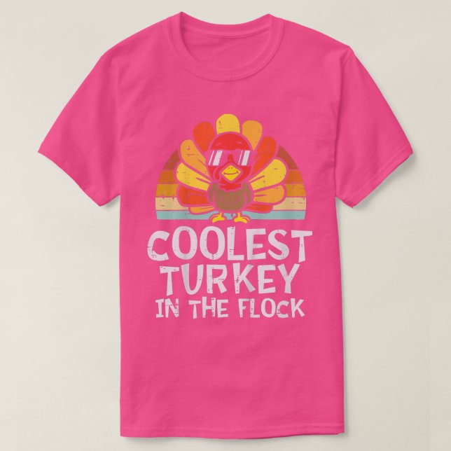 Camiseta As Crianças Mais Frescas Na Turquia Do Que Os Meni (Frente do Design)