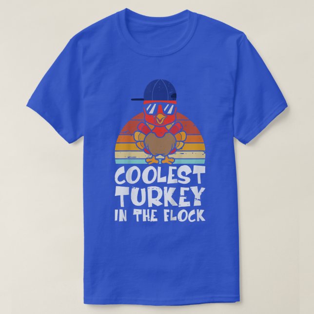 Camiseta As Crianças Mais Frescas Na Turquia Do Que Os Meni (Frente do Design)