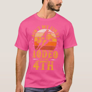 Camiseta As Crianças Não São O Meu Primeiro Touro Rodeio A