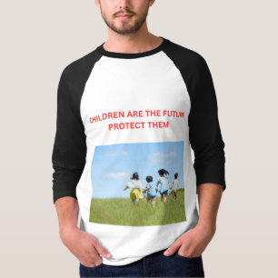 CAMISETA AS CRIANÇAS SÃO O FUTURO PROTEJA-AS