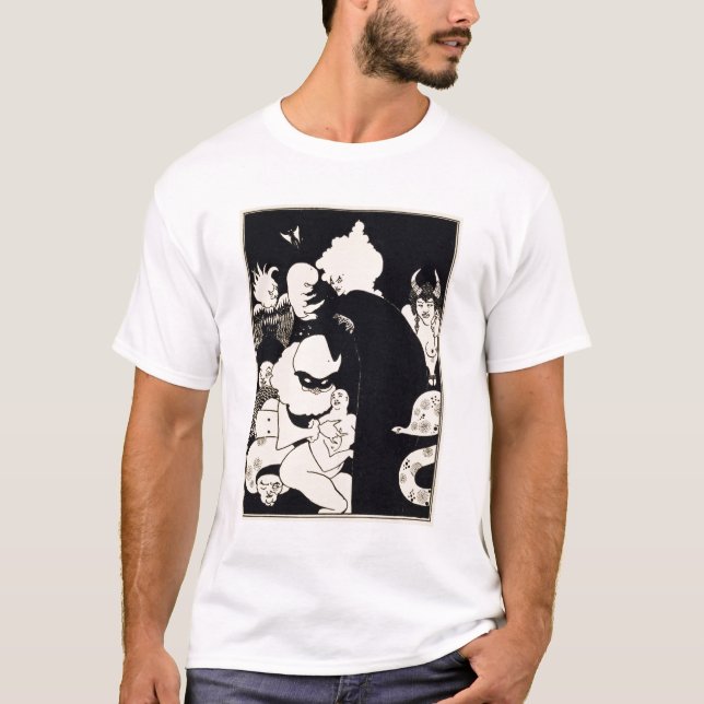 Camiseta As criaturas estranhas de Lucian, ilustração 'de (Frente)