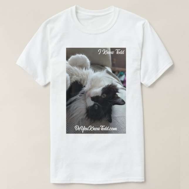 Camiseta As Crônicas de Todd - Eu conheço Todd T-Shirt (Frente do Design)