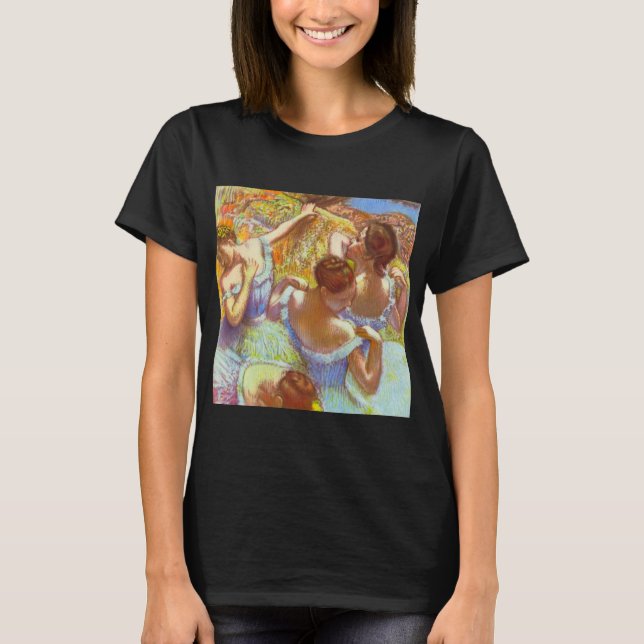 Camiseta As Dançarinas Azuis de Edgar Degas (Frente)