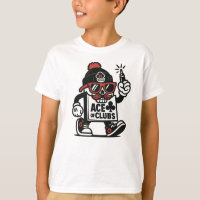 Ás de Clubs Street Mascot - Poker Grind Crew
