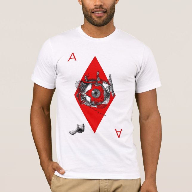 Camiseta Ás de diamantes (Frente)