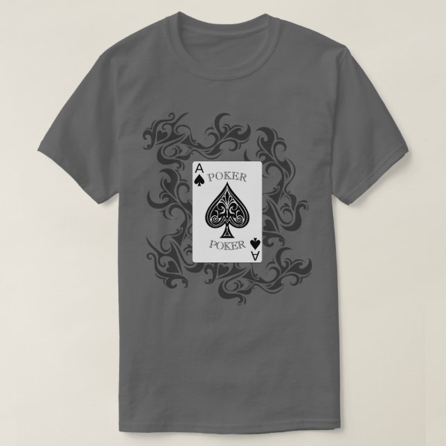 Camiseta Ás de Espadas (Frente do Design)
