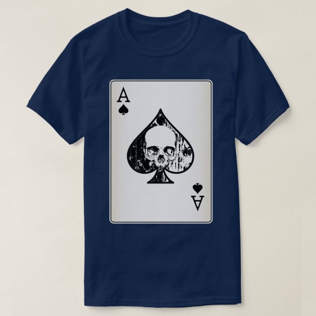 Camiseta Ás de Espadas (Frente do Design)