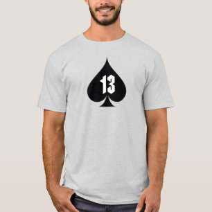 Camiseta Ás de Espadas 13 T-Shirt Básico