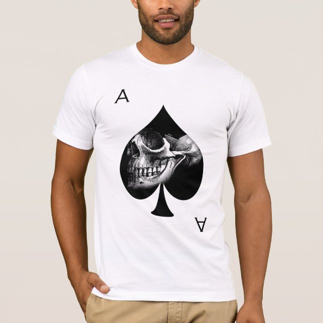 Camiseta Ás de Espadas - T masculino (Frente)