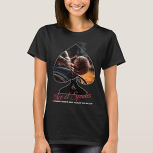Camiseta Ás De Espadas, Tanque De Basquete Para Cadeira De