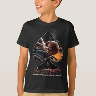 Camiseta Ás De Espadas, Tanque De Basquete Para Cadeira De