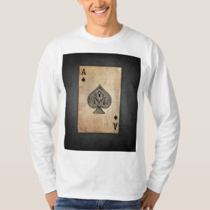 Camiseta Ás de espadas travesseiro decorativo