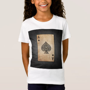Camiseta Ás de espadas travesseiro decorativo