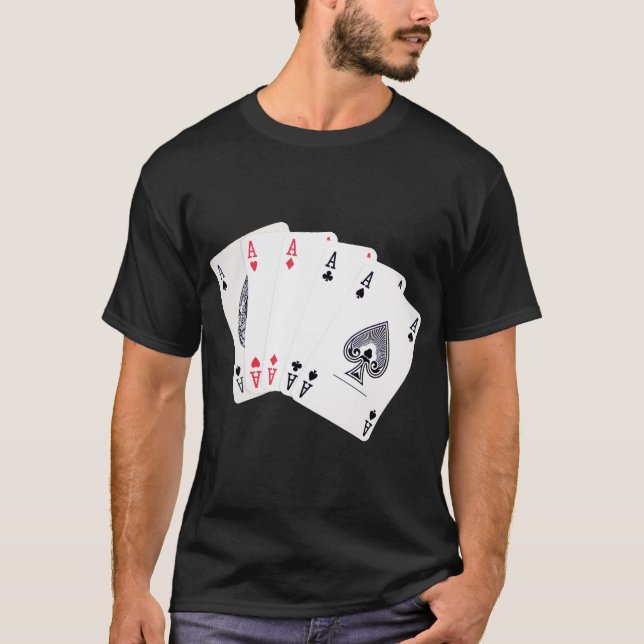 Camiseta Ás de pôquer (Frente)