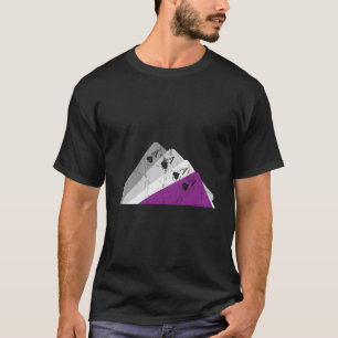 Camiseta Ás de Qualidade Orgulho Lgbtqia Cartas de Baralho