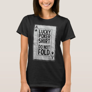 Camiseta Ás De Spades Lucky Poker Tee