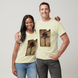 Camiseta ás de t-shirt de espadas