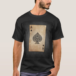 Camiseta Ás de travesseiro decorativo de espadas