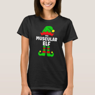 Camiseta As Decorações Musculares De Natal Correspondentes