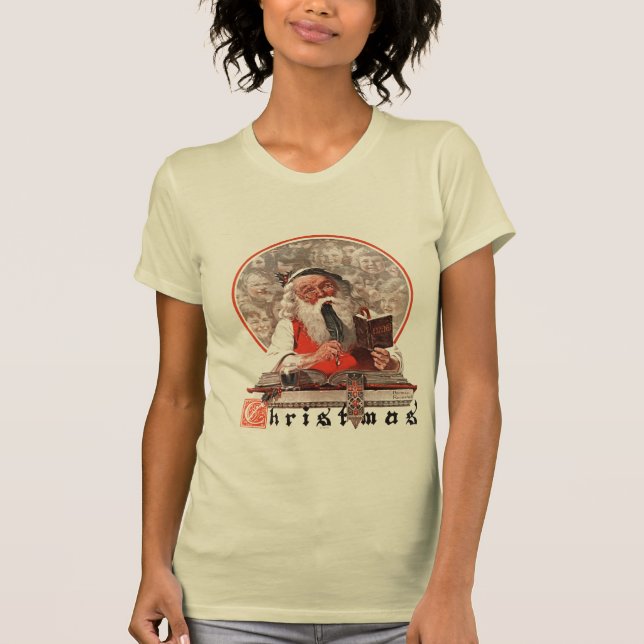 Camiseta As despesas do papai noel (Frente)