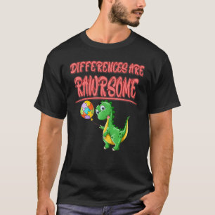 Camiseta As Diferenças São Autismo Arrogante Engraçado Sarc