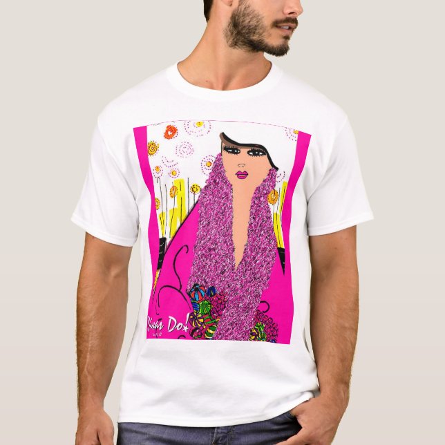 Camiseta As divas fazem! Design da diva do TM Deco por (Frente)