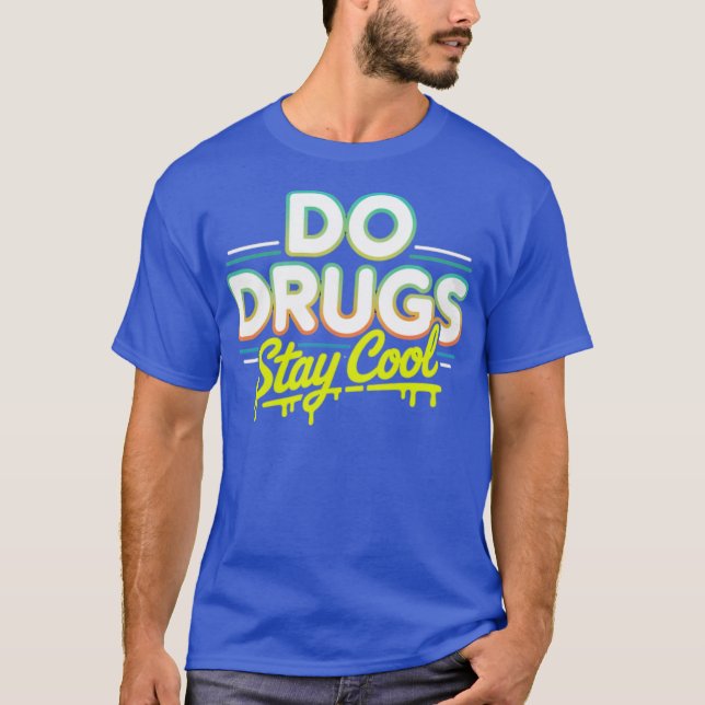 Camiseta As drogas ficam Legal (Frente)