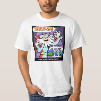 Camiseta As economias novas ou morrem branco do t-shirt