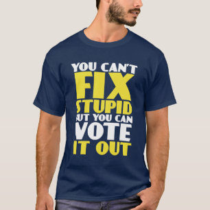 Camiseta As eleições engraçadas e o t-shirt da política
