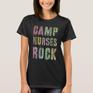 Camiseta As Enfermeiras de Acampamento Fazem Estampa de Leo
