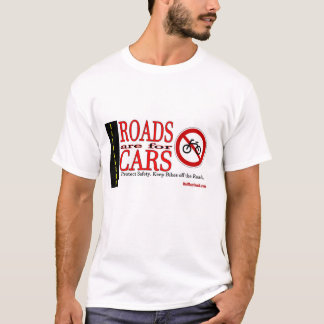 Camiseta As estradas são para carros