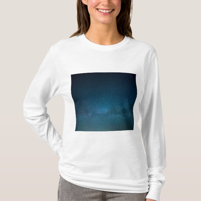 Camiseta As estrelas à noite (Frente)