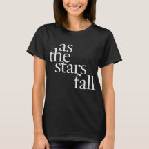 As Estrelas Caem De T-shirt 03