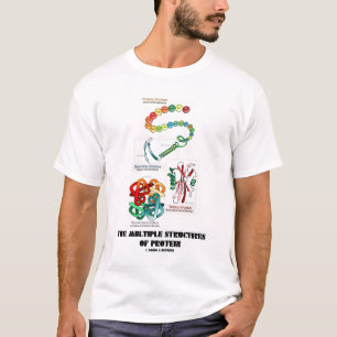 Camiseta As estruturas múltiplas da proteína