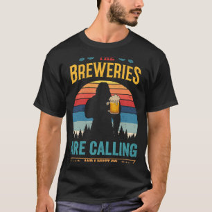 Camiseta As Fábricas Estão A Ligar E Tenho De Ir Sasquatch