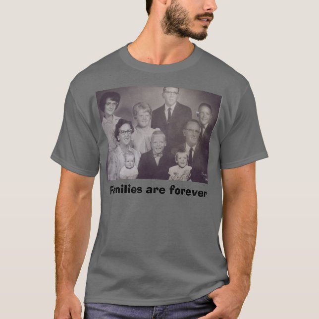 Camiseta As famílias são forever (Frente)