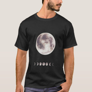 Camiseta As Fases da Lua Espaço Design Lunar