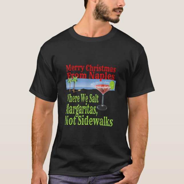 Camiseta As Férias De Natal Da Flórida São Engraçadas (Frente)