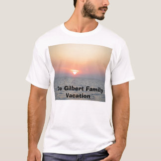 Camiseta As férias em família de Gilbert