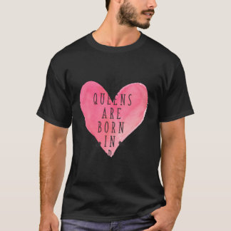 Camiseta As Filas Estão Nasceres Em Abril