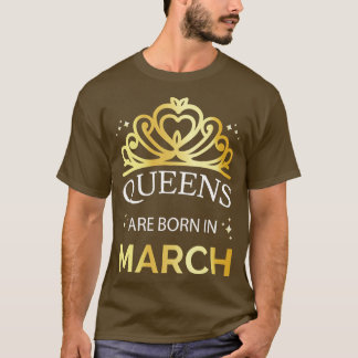 Camiseta As Filas Estão Nasceres Em Março I