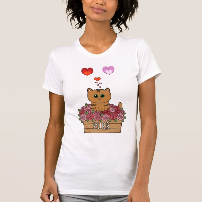 Camiseta As Flores de Leo Heart (Frente)