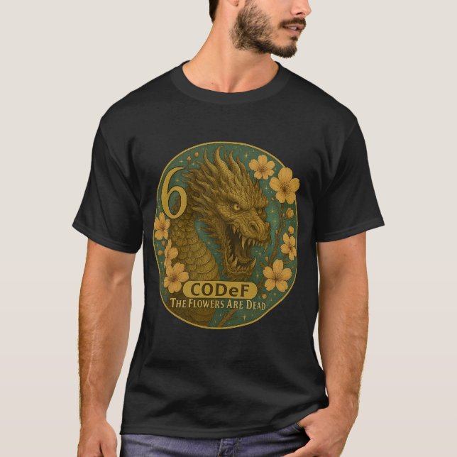 Camiseta As Flores São Mortos (Frente)