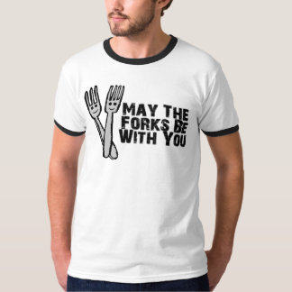 Camiseta As forquilhas sejam com você